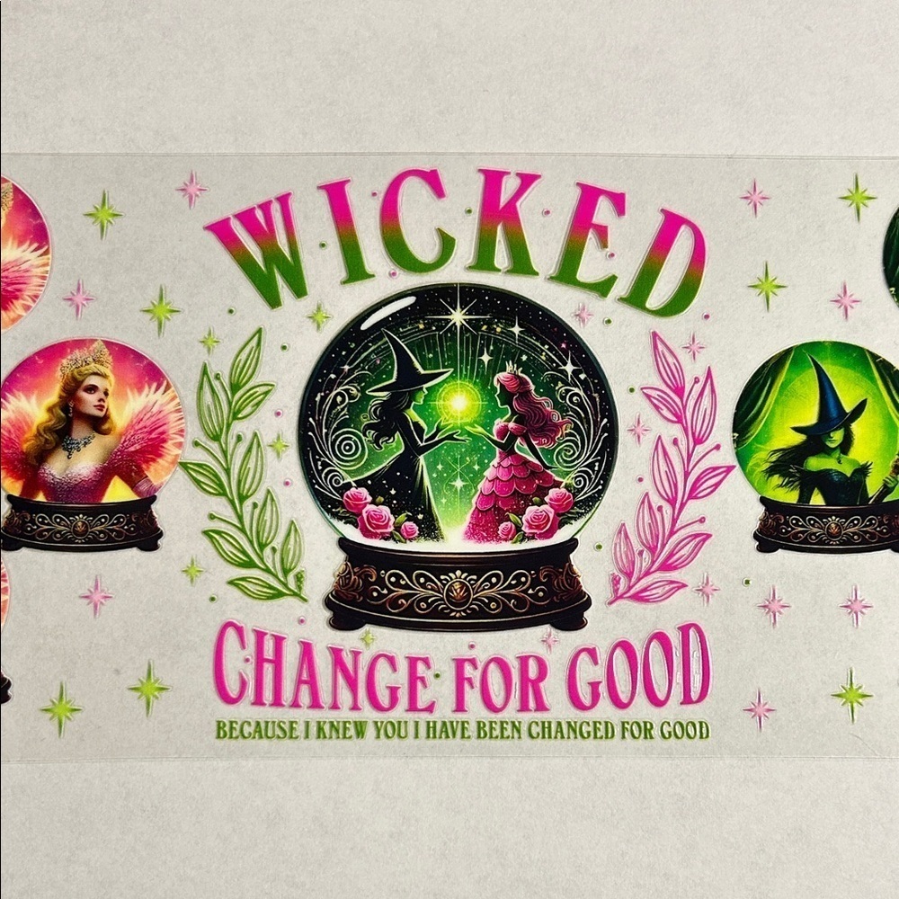 Wicked Cup Decal
